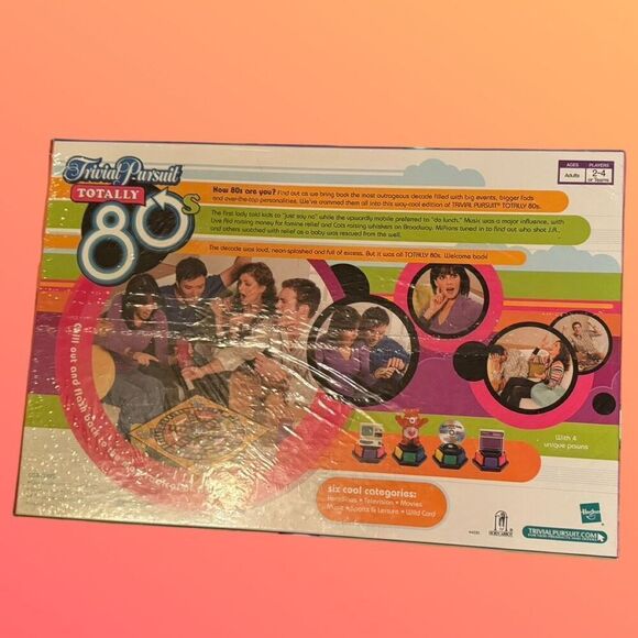 Sealed 2006 Parker Brothers Trivial Pursuit Totally 80s Trivia Game ￼￼ - Picture 4 of 4